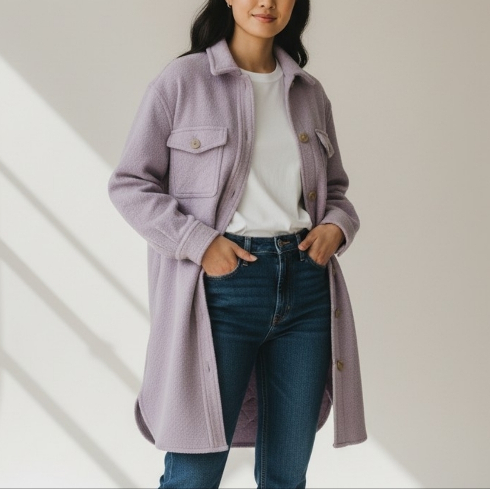 Aritzia Wilfred Free The Ganna™ Wool Shirt Jacket